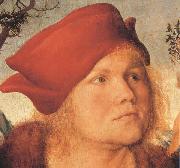 Lucas Cranach the Elder Details of Dr.Johannes Cupinian (mk45) oil on canvas